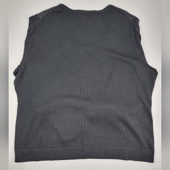 NEW CARLISLE COLLECTION Carnegie Sequin Silk Sweater Top Women's Size XXL NWT - Picture 11 of 11